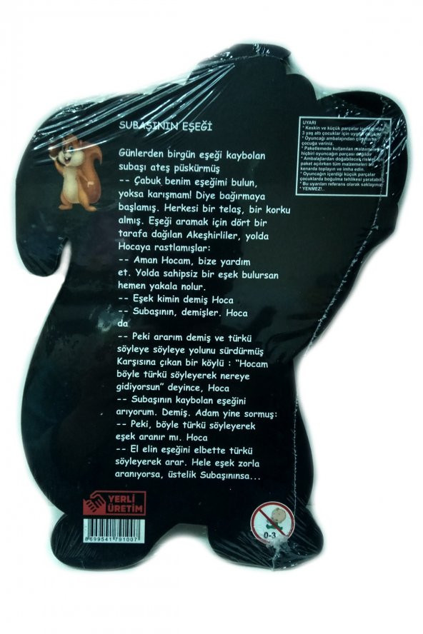 Sincap Şekilli Ahşap Puzzle Yapboz Yeni Ürün - 2