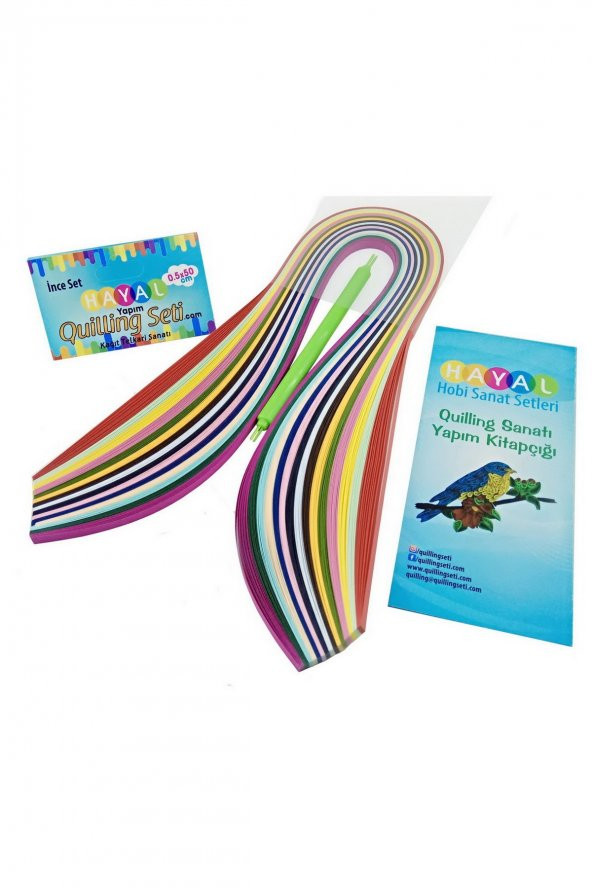 Hayal Quilling Öğrenci Seti - 5mm İnce Set Özel Fiyat ürün görseli