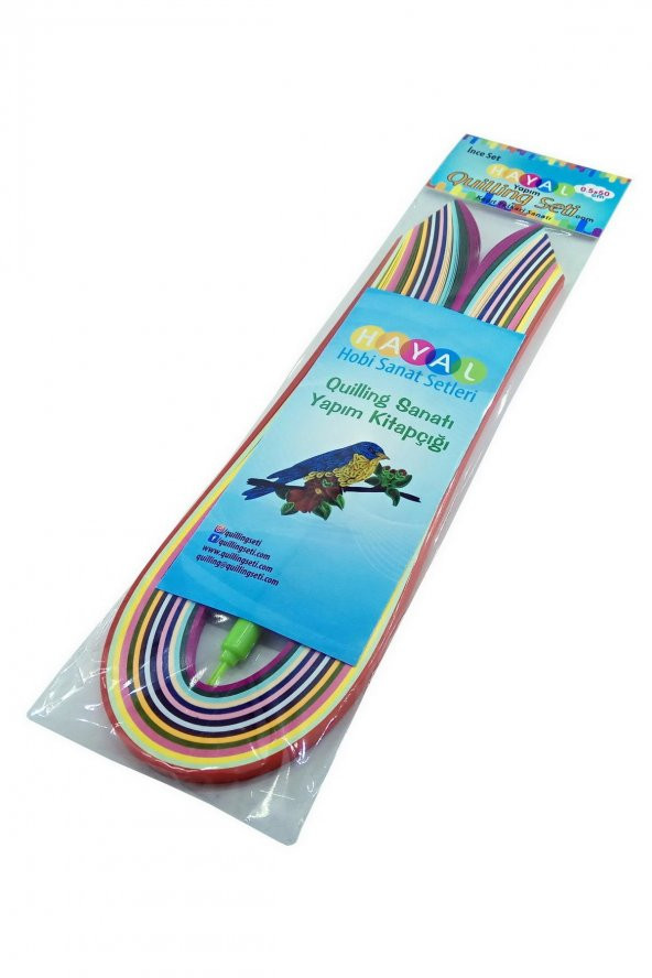 Hayal Quilling Öğrenci Seti - 5mm İnce Set Özel Fiyat - Resim 2