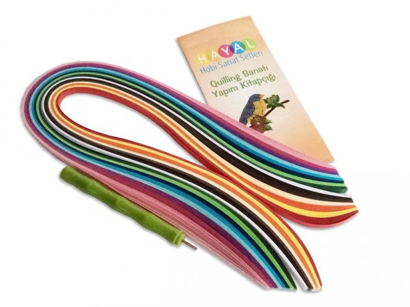 Hayal Quilling Yetişkin Seti 5mm - Metal Uçlu Kıvırma Aleti - 3