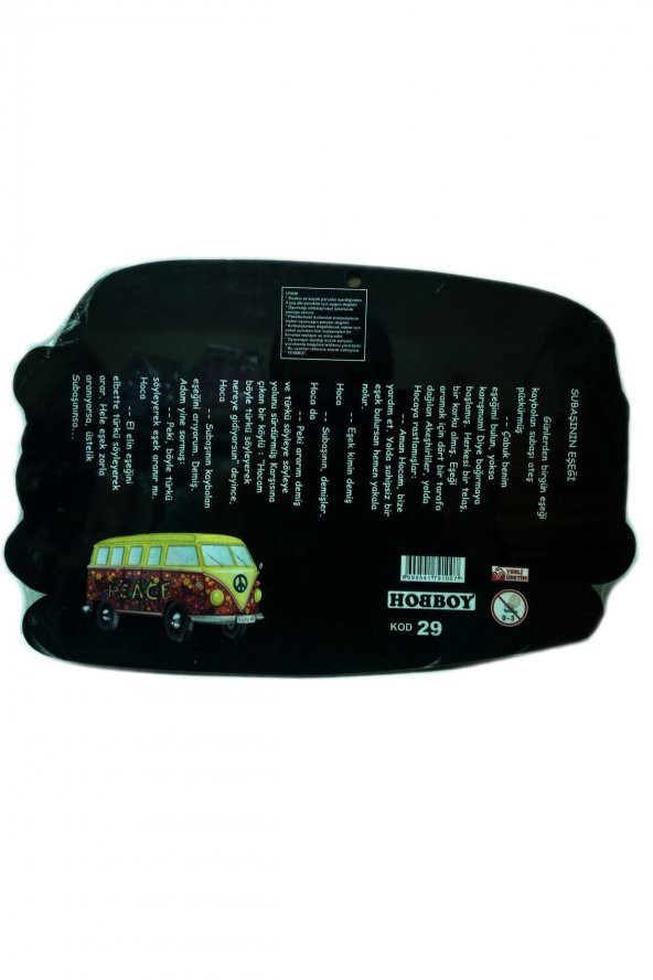 Minibüs Şekilli Ahşap Puzzle Yapboz Yeni Ürün - 2