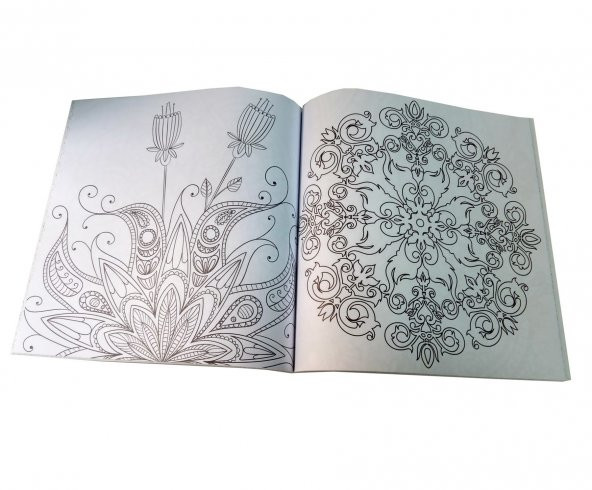 Renklerin Aşkı - Büyüklere Boyama Kitabı - 3