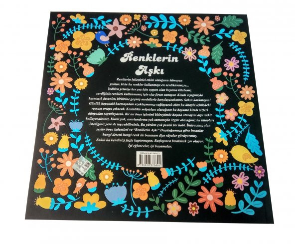 Renklerin Aşkı - Büyüklere Boyama Kitabı - 5