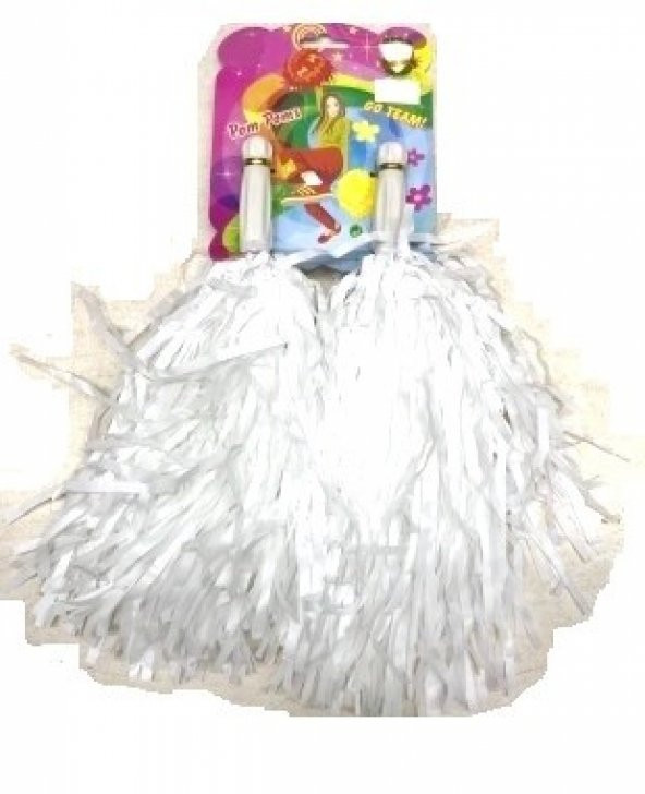 Metalik Renk Gösteri Ponponu - 25 cm - 10