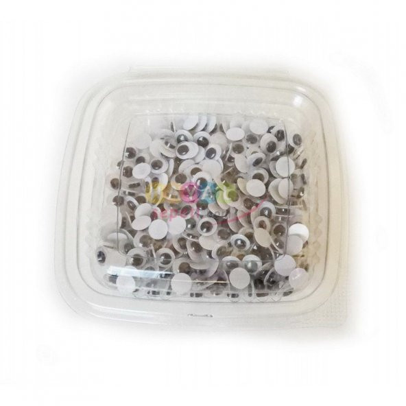 Oynar Göz 8mm Siyah 250 Adetli