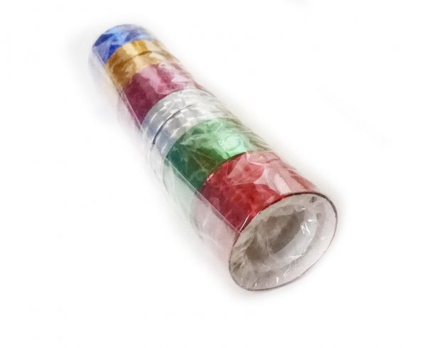 Yaldızlı Fosforlu Hologram Bant - 10 Paket - 2