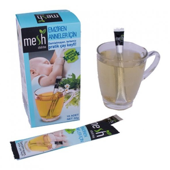 Mesh Stick Emziren Anneler İçin Karışık Bitki Çayı 16lı
