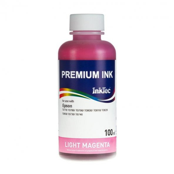 InkTec Epson Muadil 100ml Light Magenta Mürekkep (L Serisi)(E0010-100MLM)