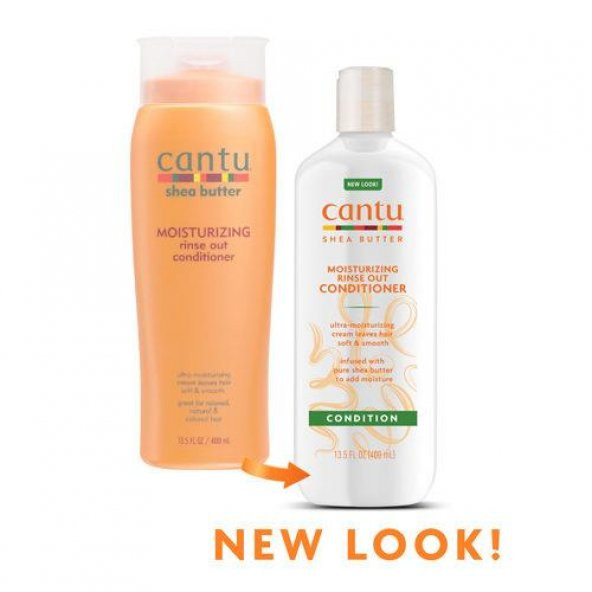 Cantu Shea Yağı Nemlendirici ve Durulama Kremi 400ml