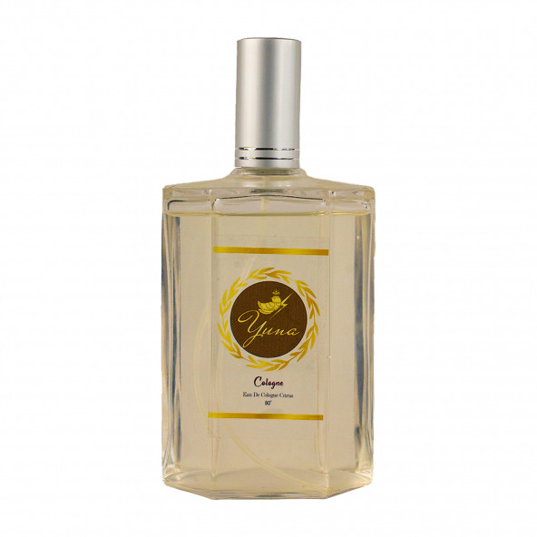 Yuna Limon Yağı Kolonya 80 Derece Cam Şişe Sprey Kapak 200cc LM200ML - 8