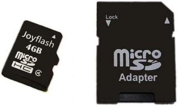 JOYFLASH ORJİNAL 4 GB MİCRO SD HAFIZA KARTI