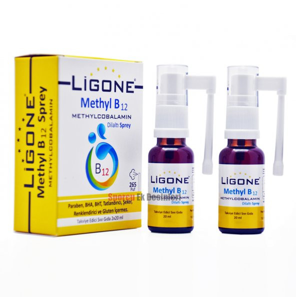 Ligone Methyl B12 Dilaltı Sprey 2x20ml