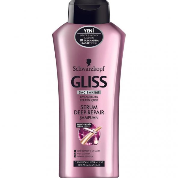 Gliss Şampuan Serum Deep Repair 650ml