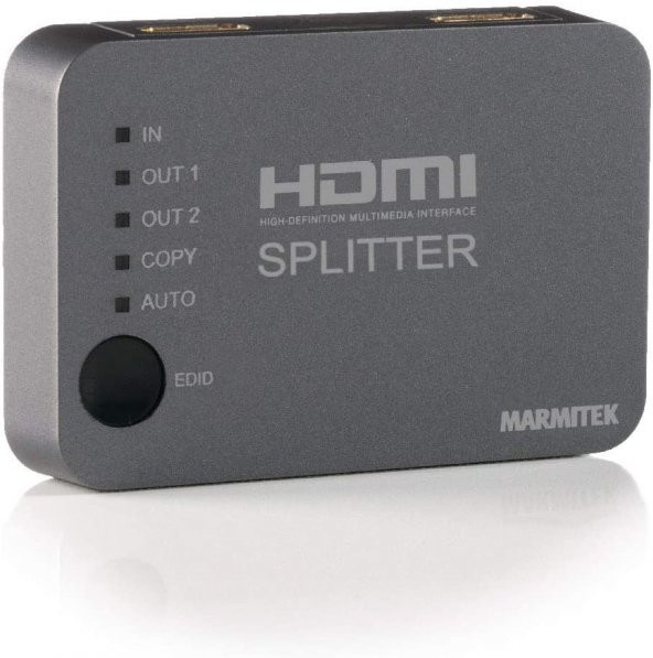 Marmitek Split 312 UHD ; HDMI splitter ; 1 in 2 out ; UHD ; 3D