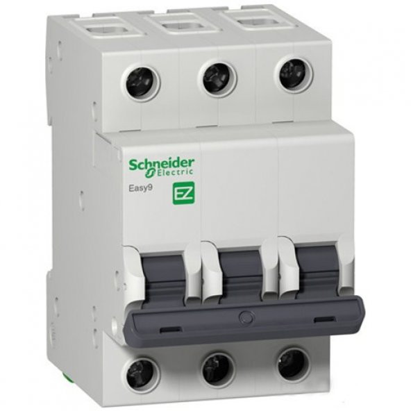 Schneider Electric Easy9 3 kA C Eğrisi 3 Kutup 6A Otomatik Sigorta