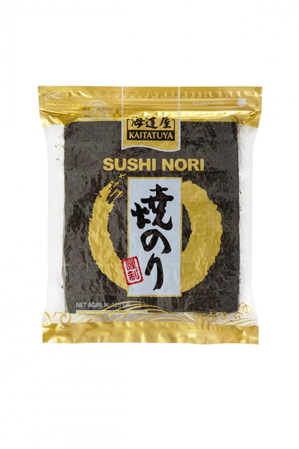Kaitatuya Sushi Nori (Gold) Yaprak Yosun 50 Ad.