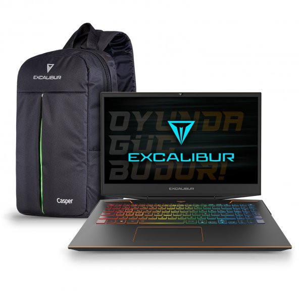 Excalibur G900.1075-8S80X Intel 10.Nesil i7-10750H 8GB RAM 4TB SSD+4TB M2 SSD 8GB RTX2070S DOS - 3