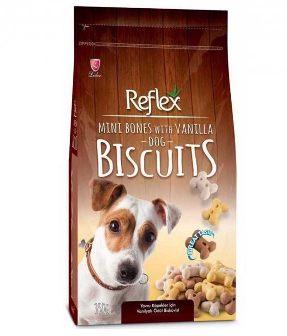 Reflex Vanilyalı Yavru Köpek Ödül Bisküvisi 350 Gr - 1