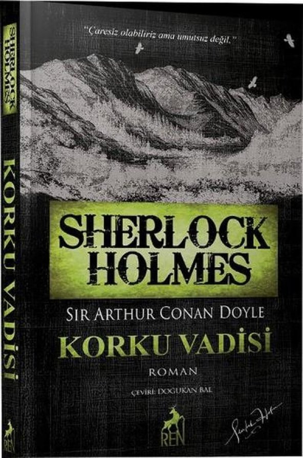 Ren Kitap Sherlock Holmes - Korku Vadisi Sir Arthur Conan Doyle