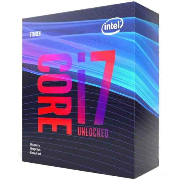 Intel i7-9700KF 3.6 GHz 4.9 GHz 12M 1151p - Tray - Resim 3