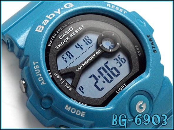 CASIO  BG-6903-2DR ÇOCUK KOL SAATİ - 3