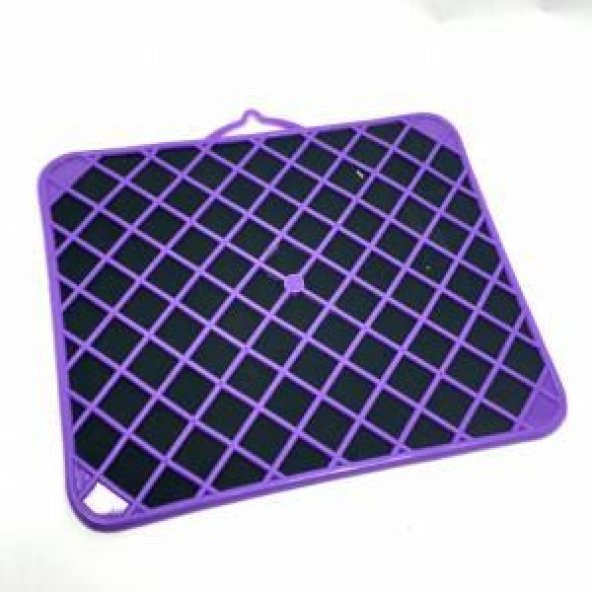Plastik Çerçeveli Kare Askılı Ekonomik Ucuz Banyo Aynası 26x22 cm - 4