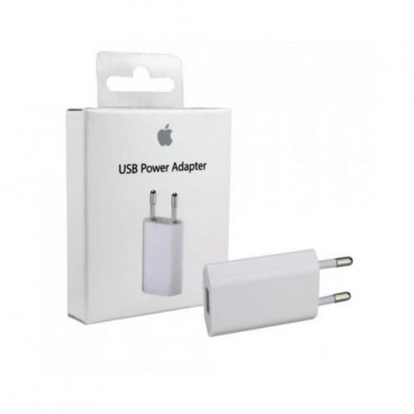 Apple Usb Priz Şarj Adaptörü MD813ZMA iPhone X / 8 /7 / 7 Plus / 6 / 6 Plus
