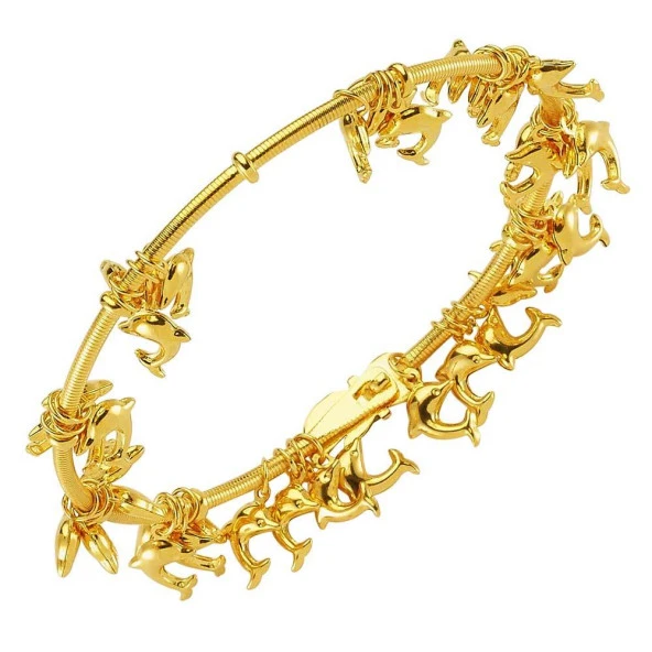 Yunuslu Sarmaşık Bilezik 26.75 Gram 22 Ayar - 2