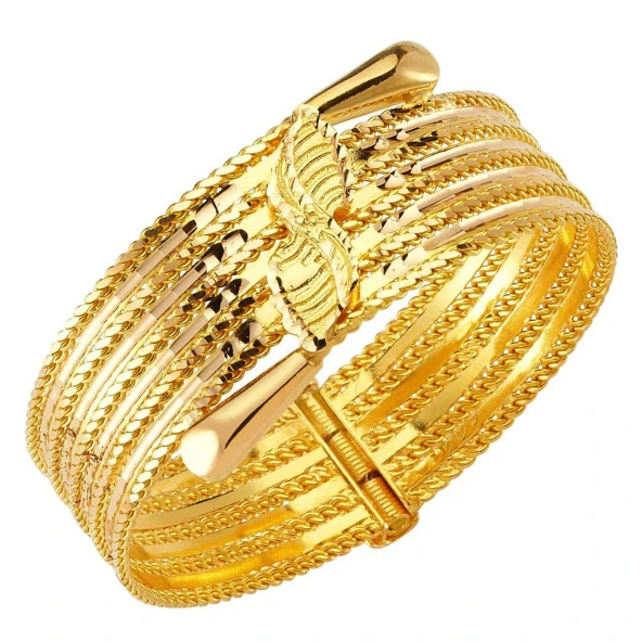 Sıralı Burma Bilezik 5 Sıra 52.00 Gram 22 Ayar ürün görseli