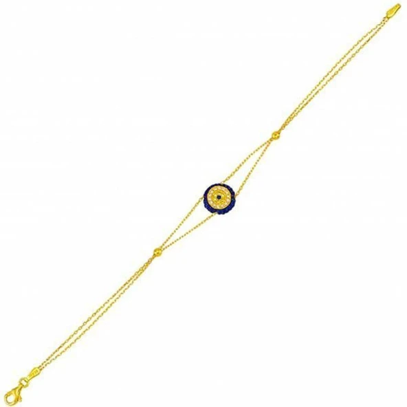 Sosyete Gözü 14 Ayar Altın Bileklik ürün görseli