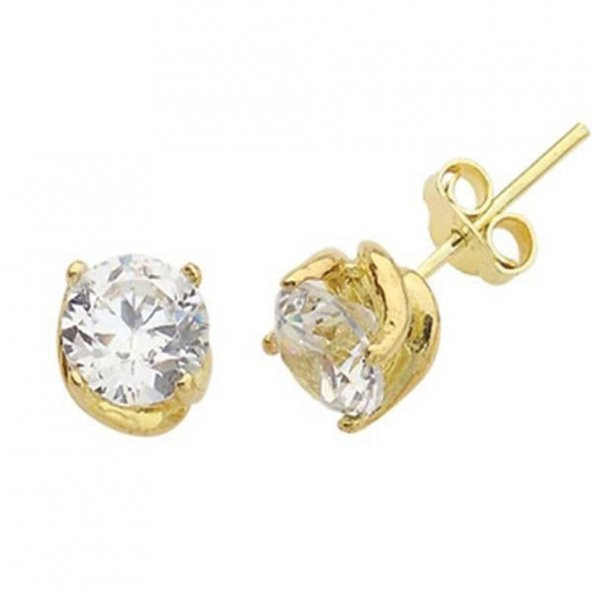 Küpe Gül Tırnaklı 1,50 Gram 14 Ayar Altın