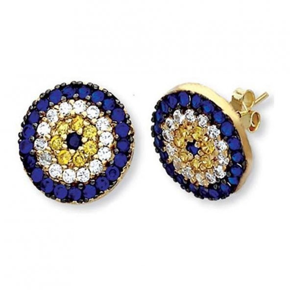 Küpe Sosyetegözü 2,60 Gram 14 Ayar Altın