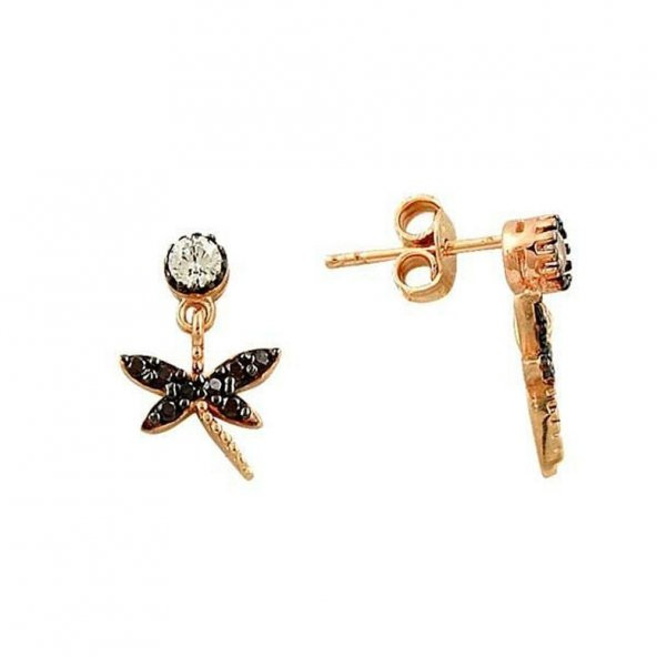 Küpe Yusufcuk Rose 1,86 Gram 14 Ayar Altın