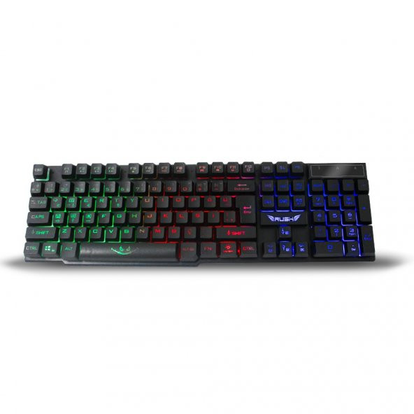 Rush Rk102 Işıklı Oyuncu Gaming Mekanik Hisli Klavye - 6