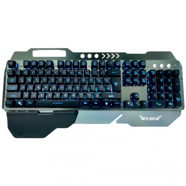 Rush RK707 Led Işıklı Metal Oyuncu Gaming Mekanik Hisli Klavye - 3