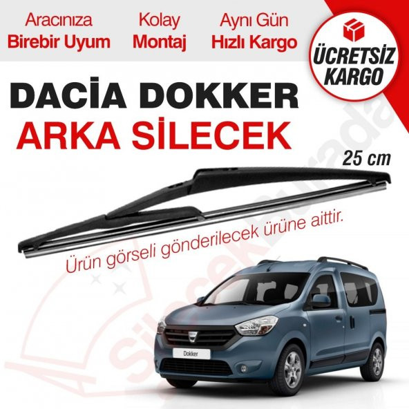Dacia Dokker Arka Silecek (2012-2015)