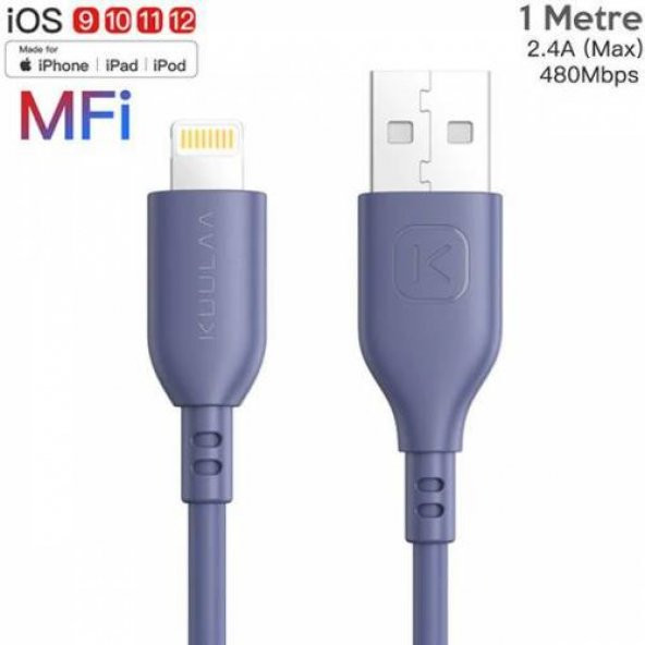 Apple MFİ Sertifikalı MacBook Pro Uym 1 Mt Şarj ve Data Kablosu, Hızlı Şarj Kablosu