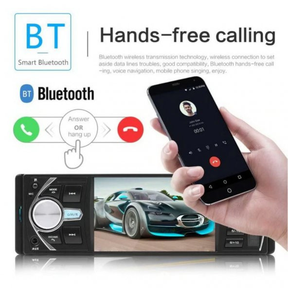 ARABA OTO TEYP -BLUETOOTH-MP5-MP4-MP3-USB-SD-AUX - 2