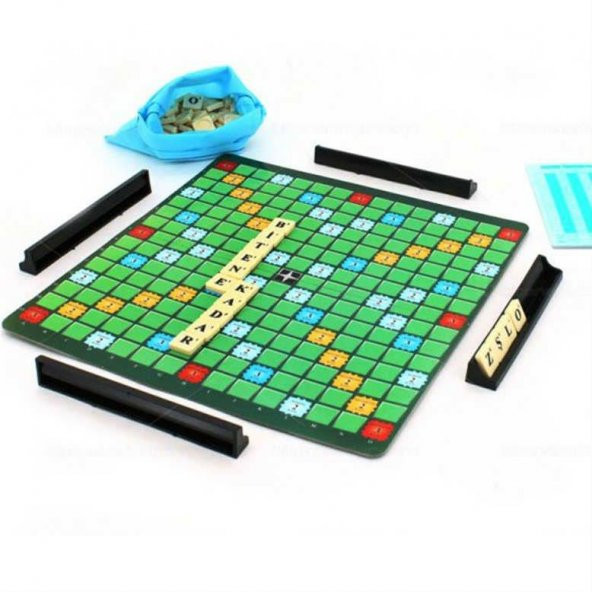 Kelime Üretme Oyunu,Türkçe İngilizce Kelime Avı Lisanslı Üründür Scrabble Muadili Ürün