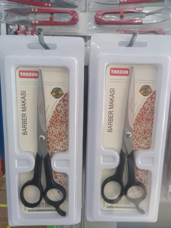 berber makası kaliteli lazer kesim ağızlı berber kuaför makası - 2