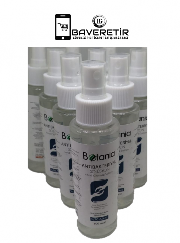 Botania Antibakteriyel Solüsyon Antiseptik El Dezenfektan Sprey 100 ML - 3