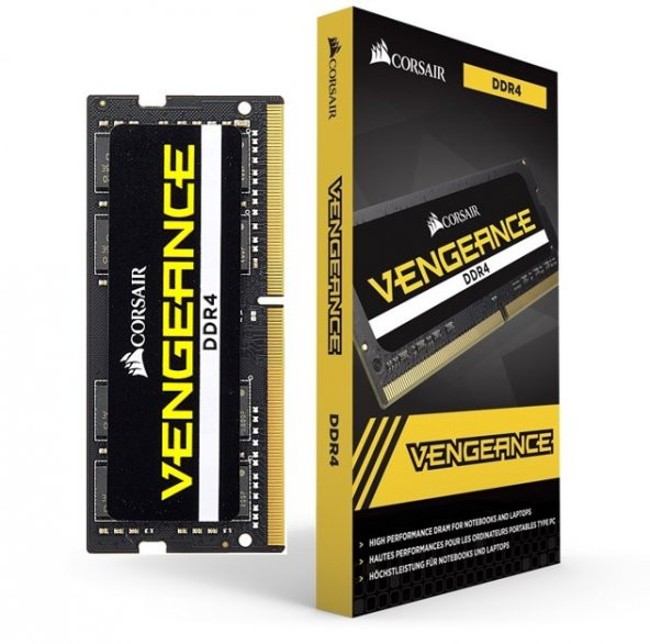 Corsair Vengeance SODIMM 16GB 2400Mhz DDR4 CMSX16GX4M1A2400C16 Notebook Bellek