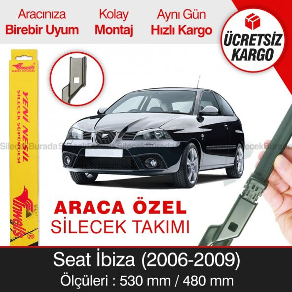 Seat İbiza Silecek Takımı (2006-2009) İnwells Muz