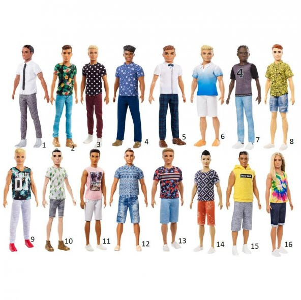 Barbie Yakışıklı Ken Bebekler Dwk44 - 2