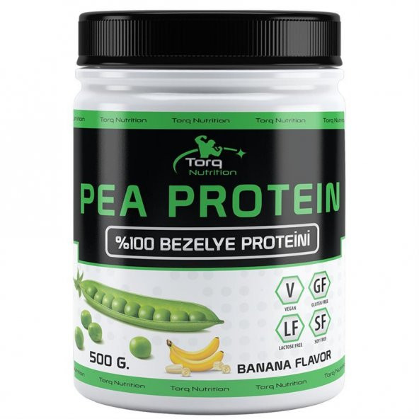 Torq Nutrition Pea Protein 100 Bezelye Proteini 500 gr Muz