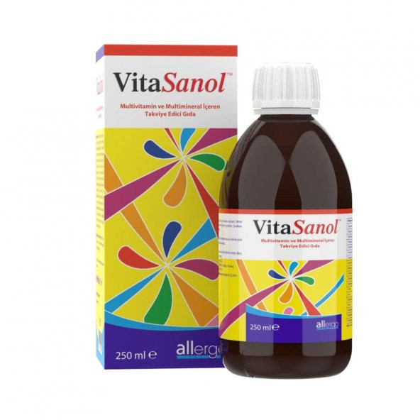 VitaSanol 250 ml Şurup Multivitamin - Multimineral
