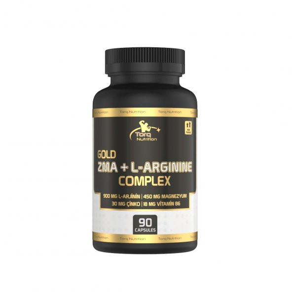 Torq Nutrition Gold ZMA + L-Arginine Complex 90 Kapsül