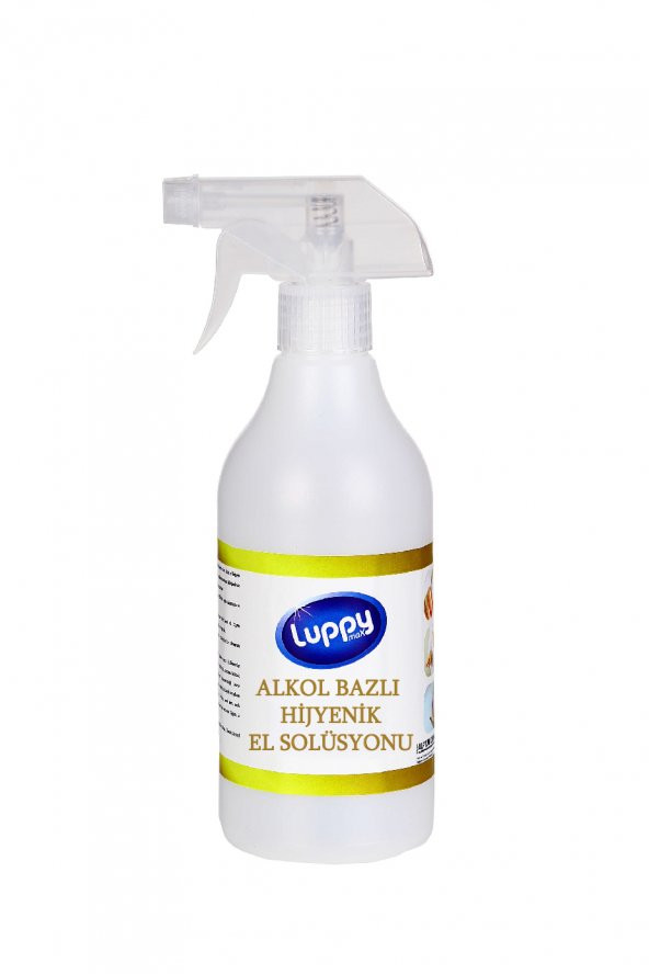 LUPPY Alkol Bazlı Hijyenik El Solüsyonu 500ml