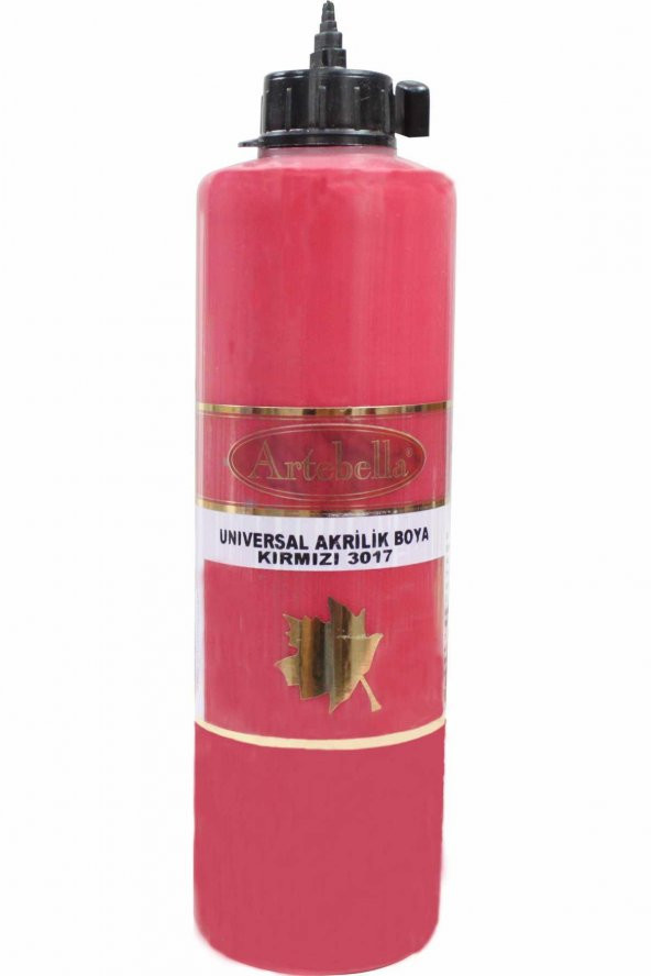 Artebella Universal Akrilik Boya 30170700 Kırmızı 700 ml - 2