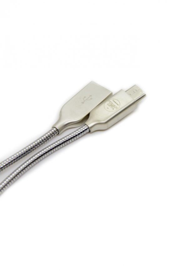 Powerway CX03 Type-C Uyumlu Metal Şarj Kablosu - 3